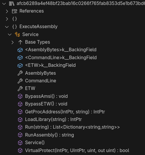 Assembly Executer V2 ILSpy tree view