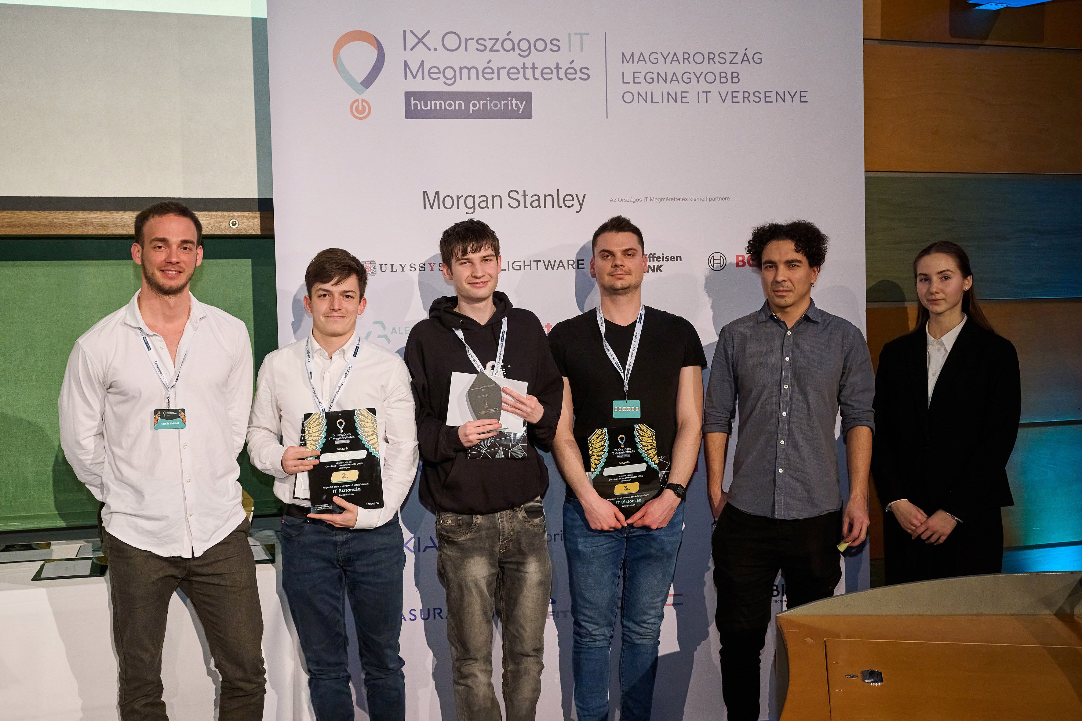 The TOP 3 players of the IT Security category